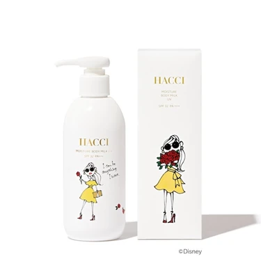 HACCI モイスチャーボディミルク UV(サンケア) | マキア